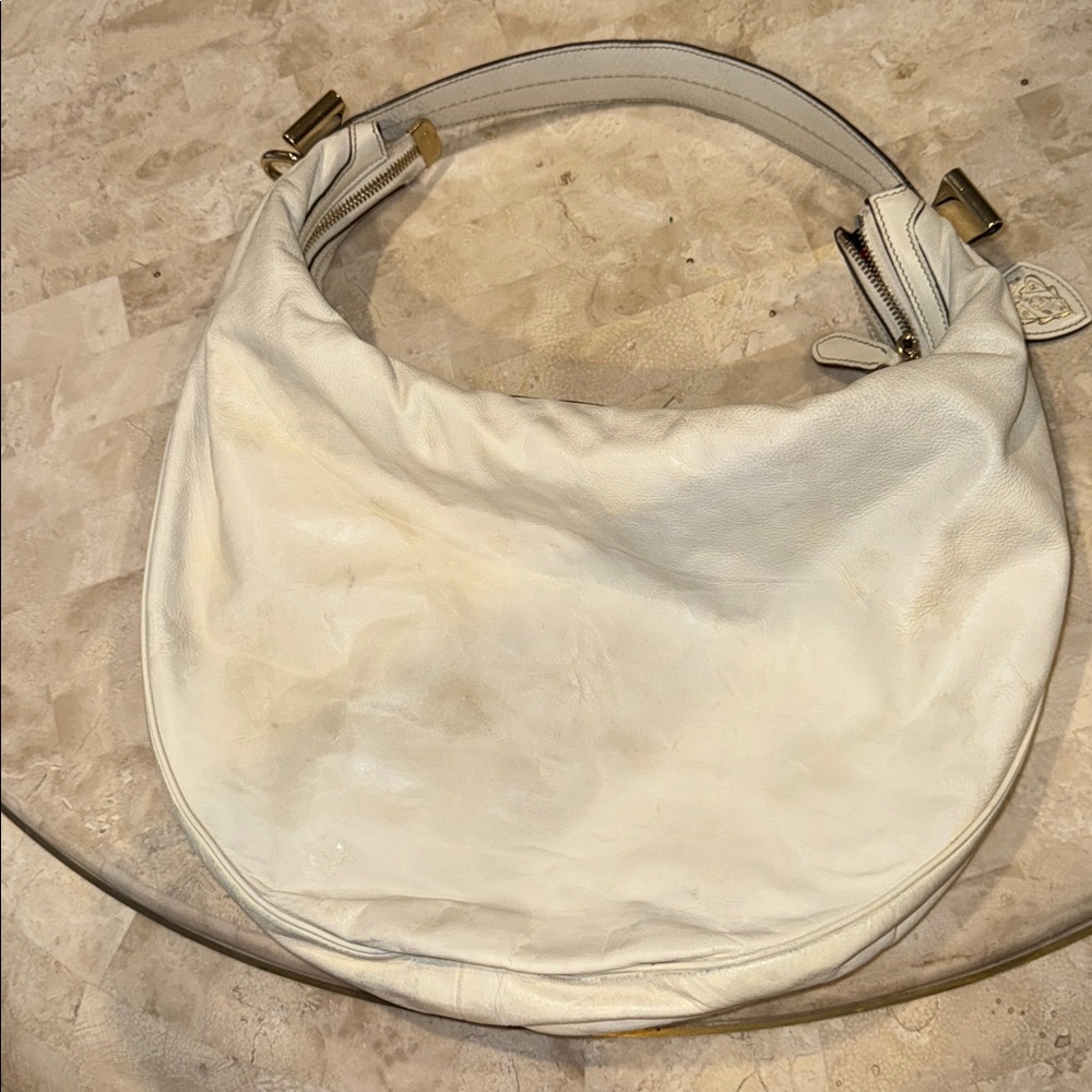 Gucci Cream Hysteria Duchessa Leather Hobo Bag - Picture 5 of 11